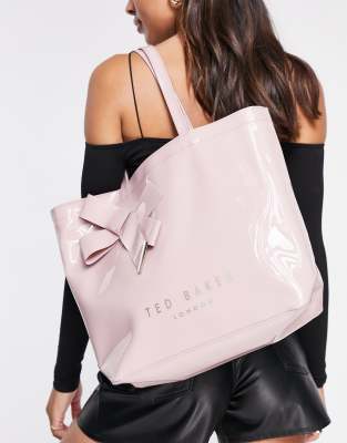 Buy Ted Baker Nicon Black Knot Bow Large Icon Bag from Next USA