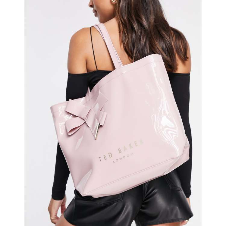 Ted baker abila bow tote sale