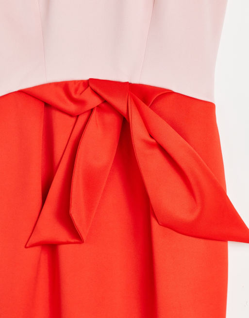 Ted baker nikkita tulip best sale bow dress