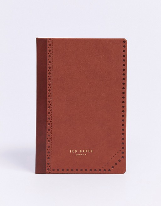 Ted Baker notebook in brown