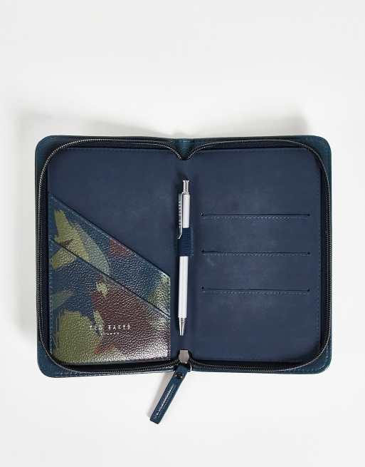 Ted Baker Oli passport holder in black ASOS