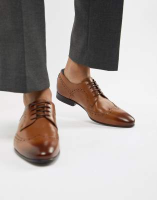 Ted Baker Ollivur brogue shoes in tan 