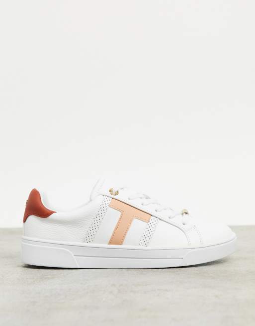 ted baker gielli trainer white