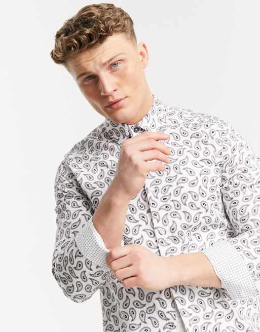 ted baker paisley shirt
