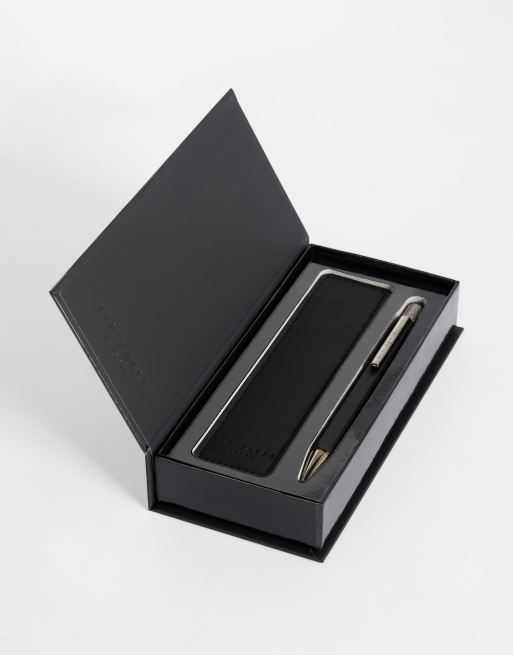 Ted Baker - Penda - Stylo pour écran tactile avec étui - Noir