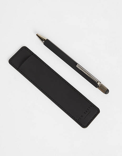 Gifts Ted Baker Penda touch screen pen and case in black 