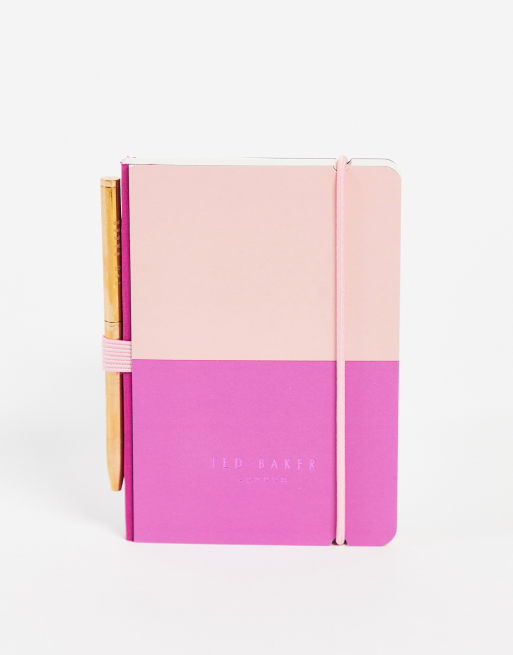 Ted Baker - Pendra - Gavesæt med pink notesbog og pen