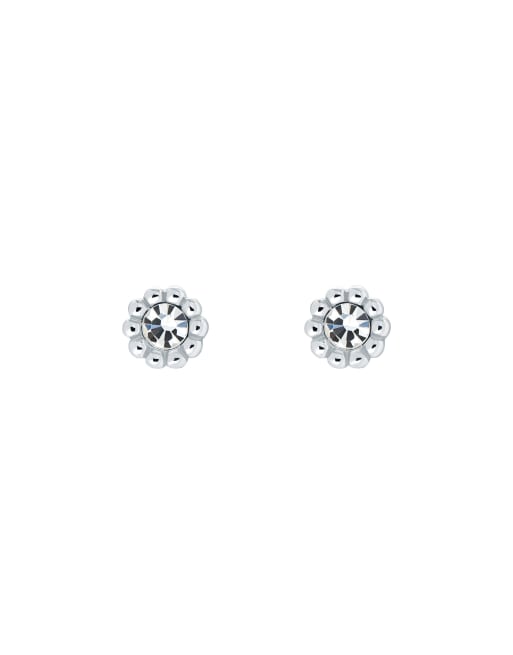 Ted Baker - Perella - Kristallen nano-oorknopjes in zilver