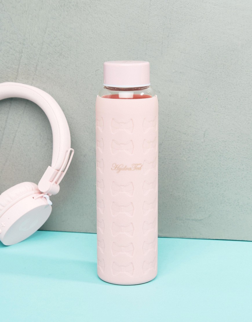 Ted Baker Pink Bow Print Water Bottle-Multi