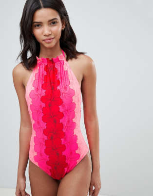 ted baker pink swimsuit