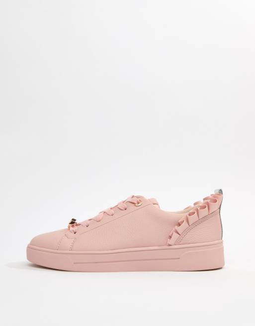 Ted Baker Women's Astrina Ruffle Sneakers Shoes