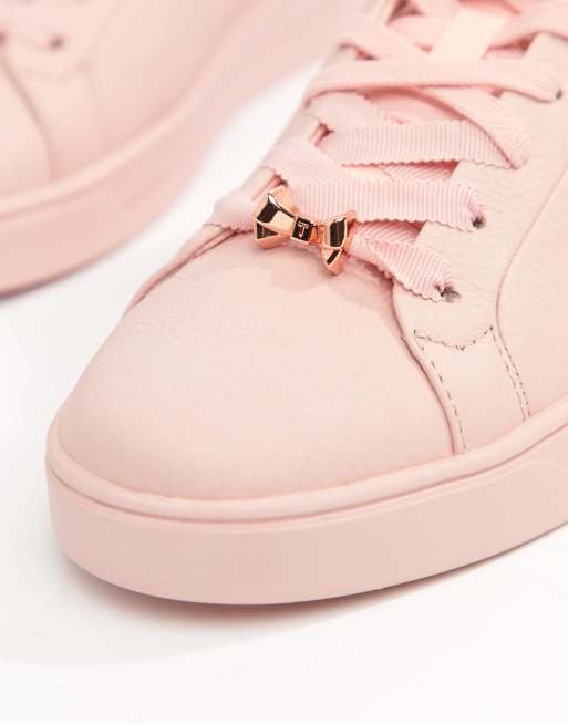 Ted baker deals sneakers pink