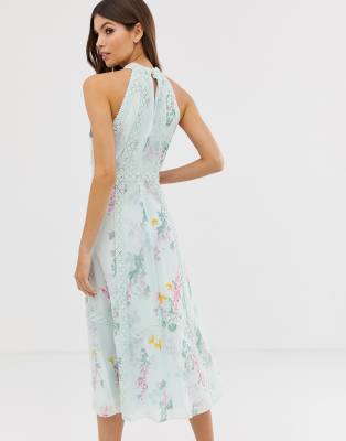 ted baker pink lace dress