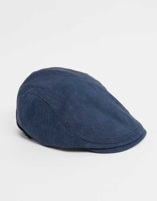Ted Baker Plym flat cap in navy