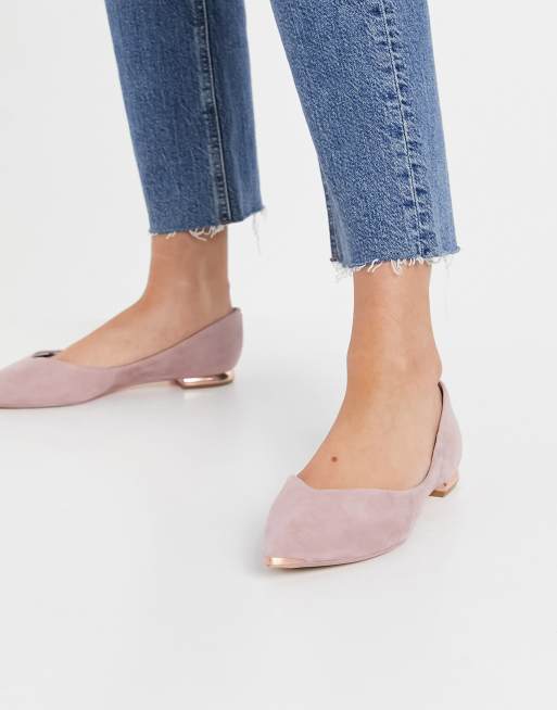 Blush pink hot sale flats