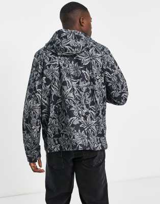 ted baker floral sweat bomber