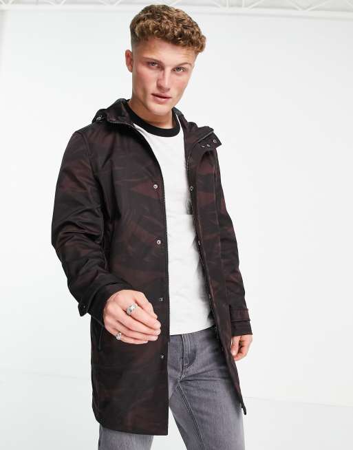 Ted baker hooded mac sale