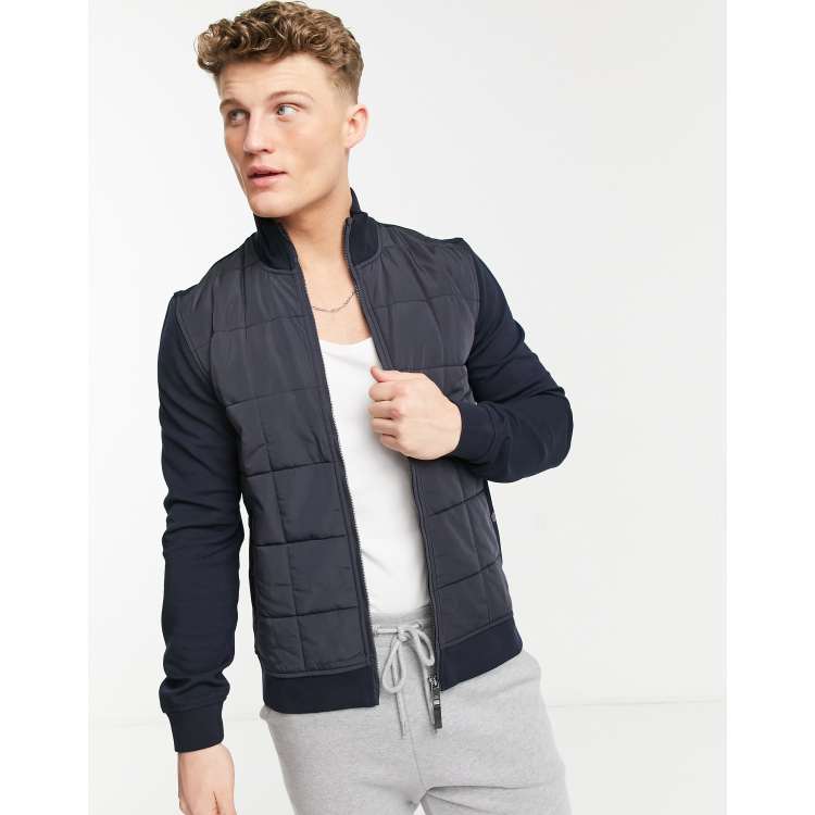 Ted baker funnel deals neck quilted jacket