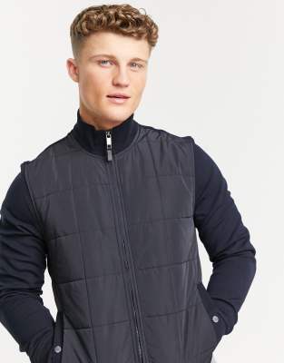 ted baker quilted gilet