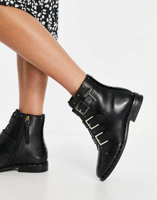 Ted baker store black boots womens