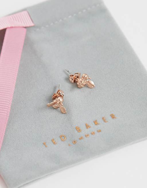 Ted baker bee on sale earrings rose gold