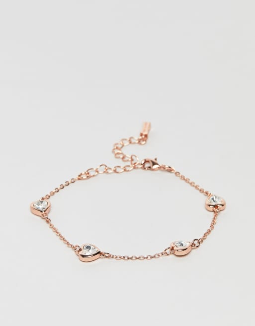 Ted baker heart bracelet shop rose gold