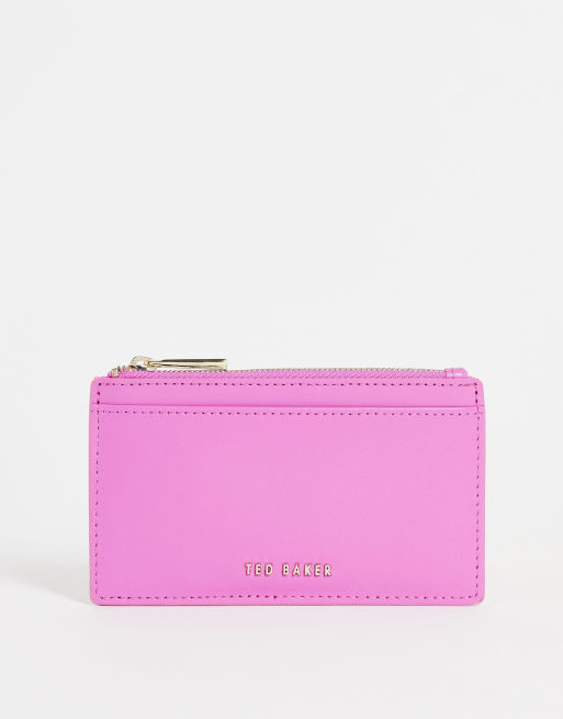 Ted Baker - Samie - Kortholder med lynlås i pink