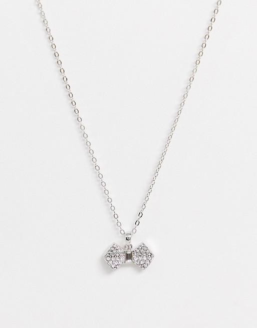 Ted Baker Sanra pendant necklace in silver