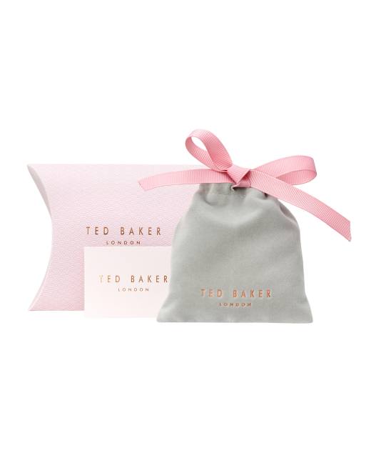 Ted Baker - Saraah - Løbesnors-armbånd i sølvfarve/blå med rhinstens-kant - Kun hos ASOS, 4 af 4
