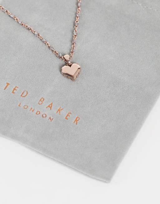 Ted baker heart on sale necklace