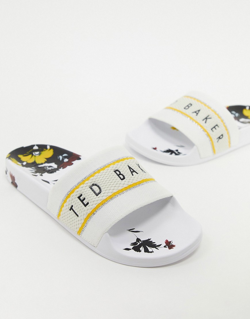 Ted Baker - Savanna - Slippers-Wit