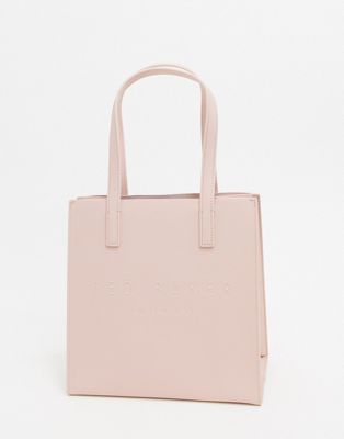 Ted Baker seacon crosshatch small icon bag in pink | ASOS