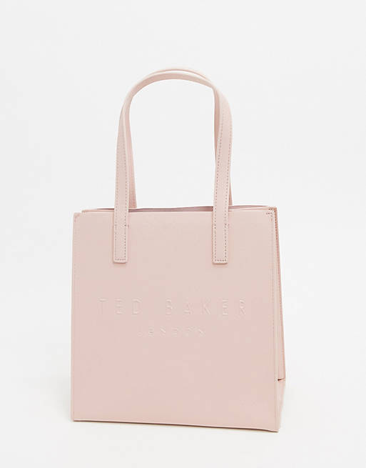 Women Ted Baker seacon crosshatch small icon bag in pink 