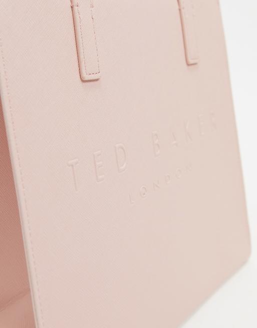 Ted Baker - Seacon - Lyserød crosshatch-taske med lille ikon, 2 af 4