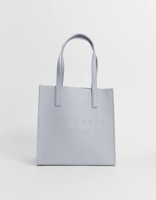 Ted Baker – Seacon – Mała torebka crosshatch z brandingiem