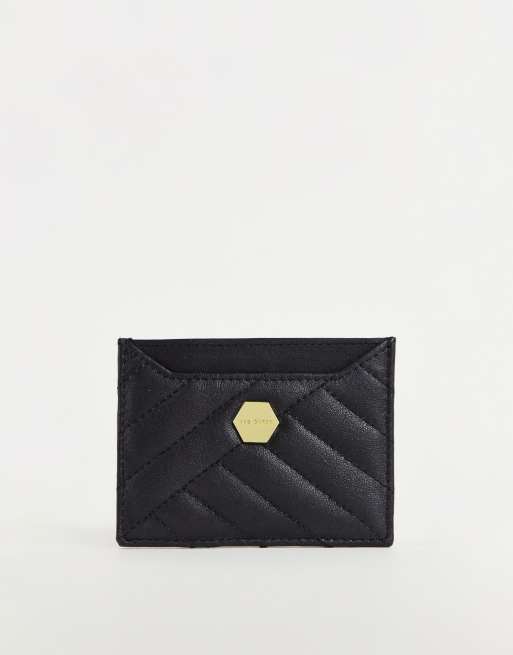 Ted Baker Selbara card holder in black ASOS