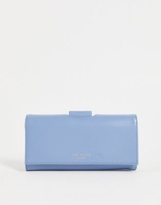 Ted Baker Seldaa foldover purse in blue
