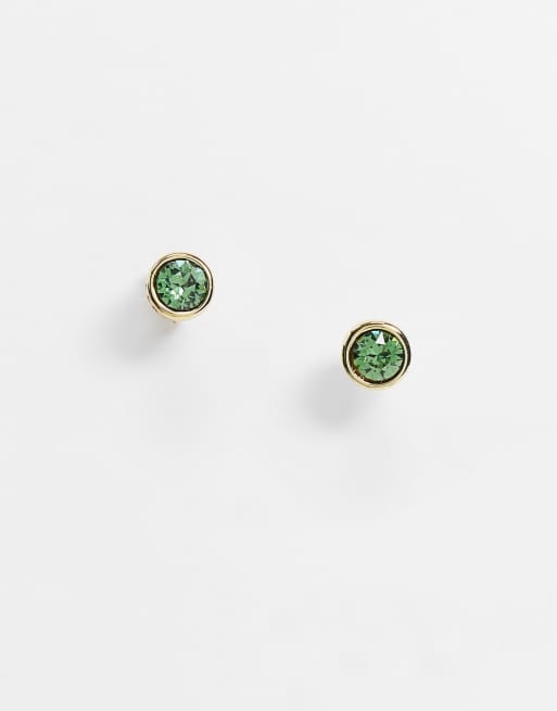 Sinaa round stud on sale earrings