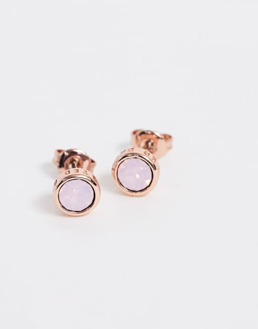 Ted baker sinaa earrings rose outlet gold