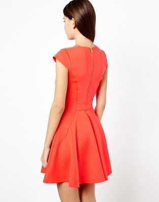 ted baker coral dress