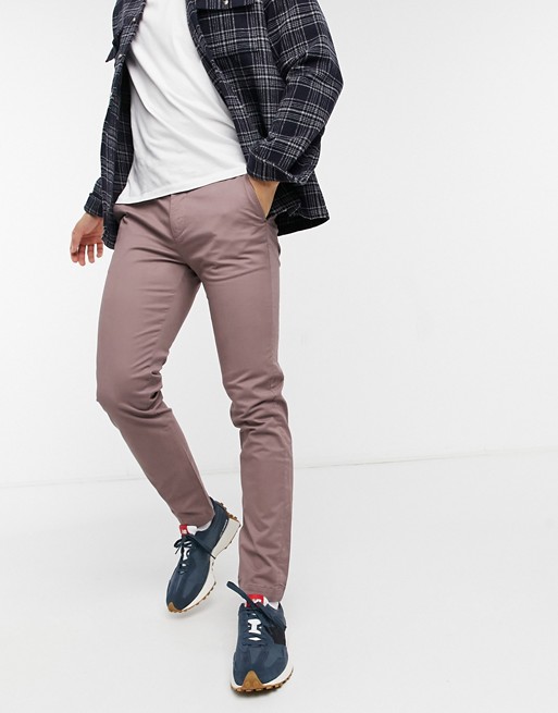 Ted Baker slim fit plain chino trousers