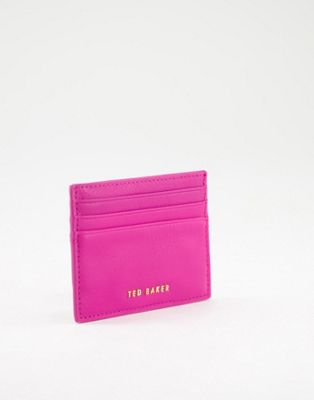 Ted Baker Solen card wallet in pink