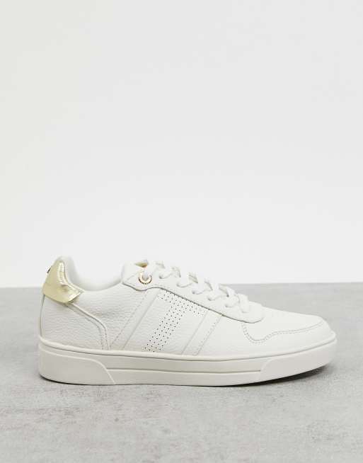 Ted Baker Sosie Weisse Leder Sneaker Evesham Nj
