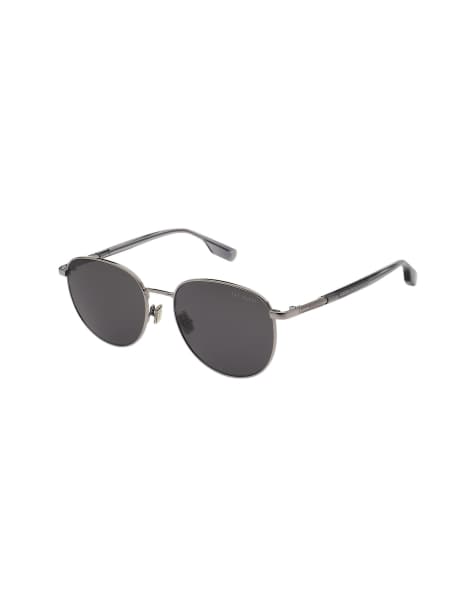 Ted Baker Stanley sunglasses in metallic - view 1