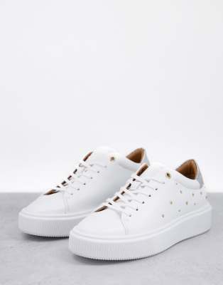 Ted Baker Starriy Sneaker in WeiB ASOS