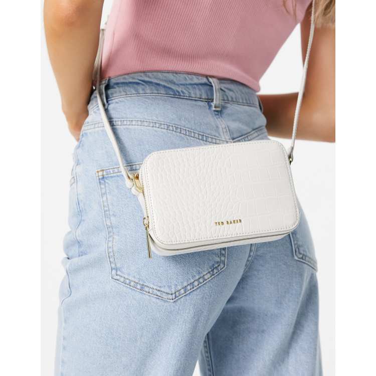 Ted Baker Stina crossbody bag in white ASOS