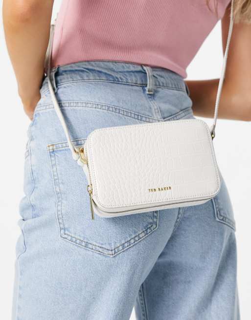 Ted Baker Stina crossbody bag in white | ASOS