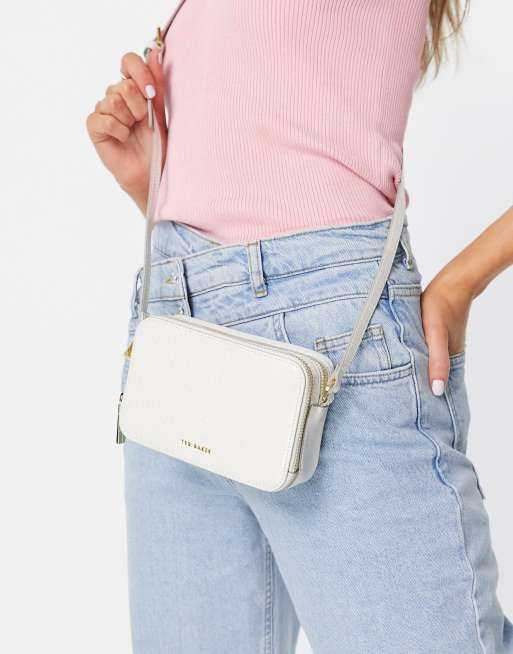 Ted baker white store crossbody bag