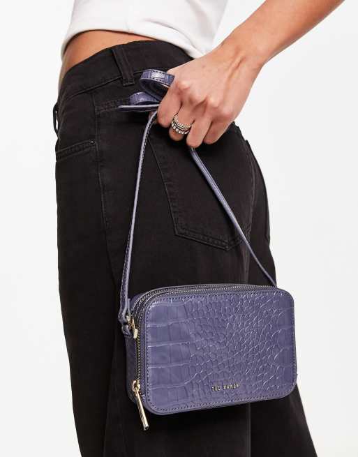 ted baker double zip cross body bag