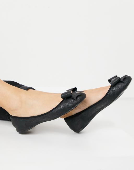 Ted baker best sale black ballet pumps